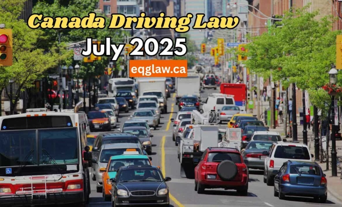 Canada's New Driving Laws