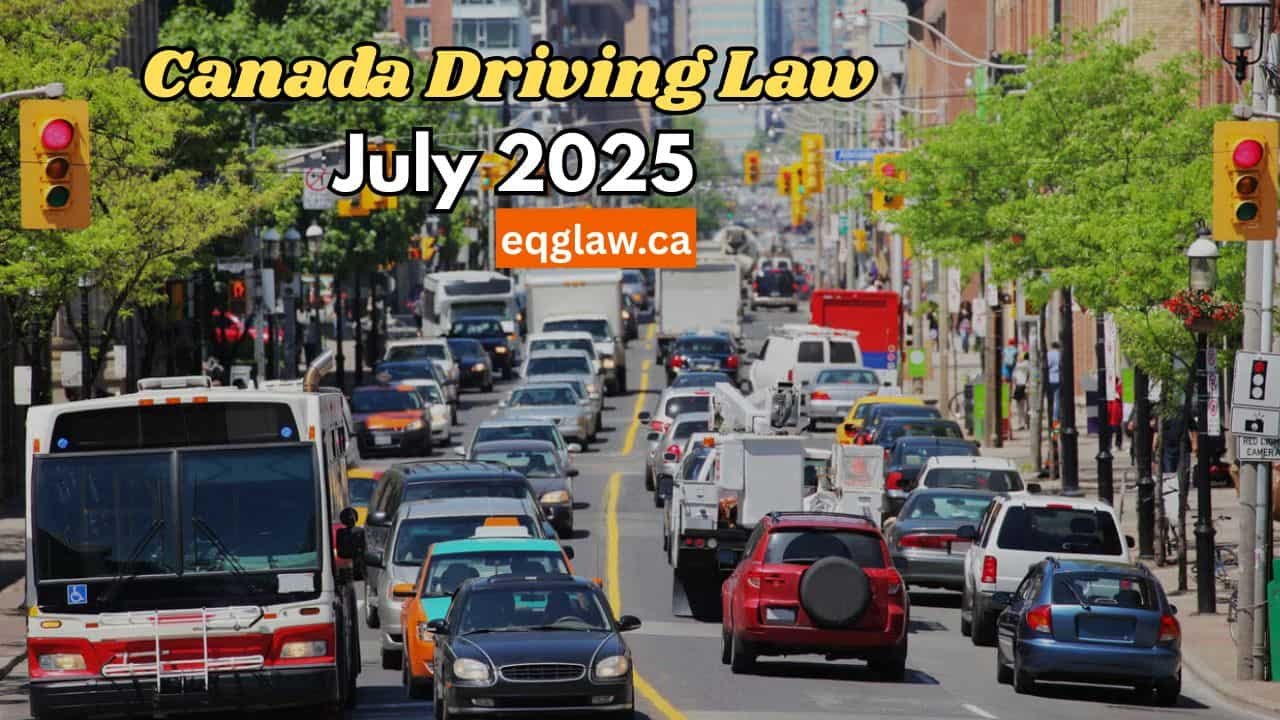 Canada's New Driving Laws