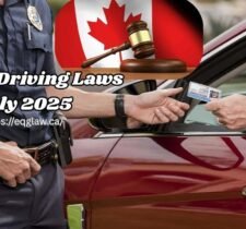 Canada Driving Laws July 2025