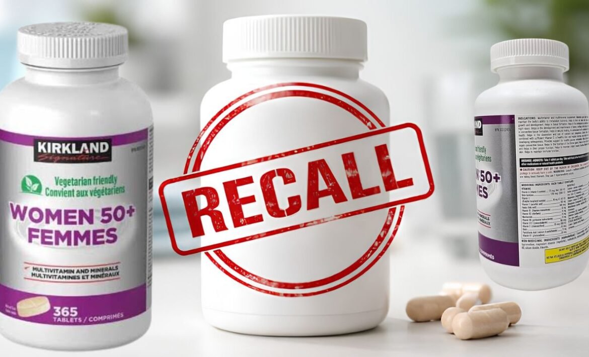 Kirkland Women 50+ Vitamins Recalled Over Metal Risk